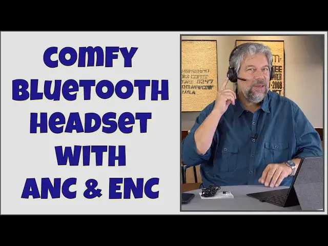 'Video thumbnail for Cyber Acoustics CA Essential Bluetooth Headset HS-2000BT -- DEMO & REVIEW'