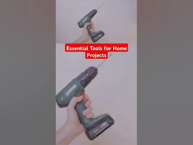 'Video thumbnail for Essential Tools for Home Projects'