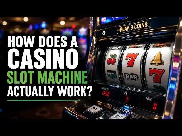 Video thumbnail for How does a casino slot machine actually work?
