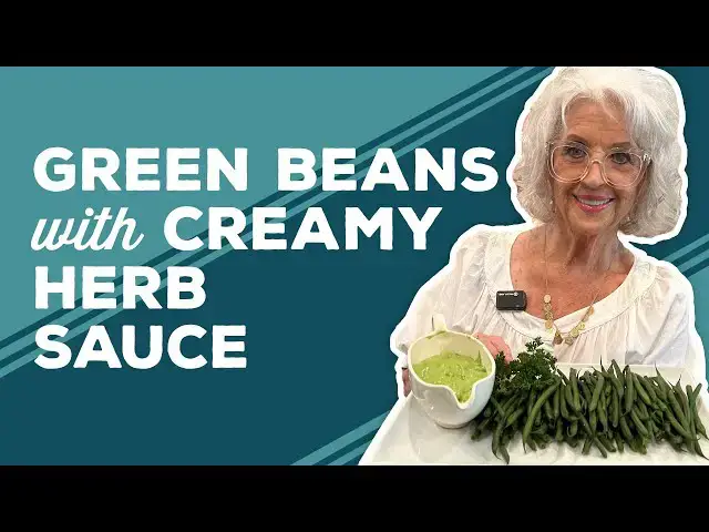 Video thumbnail for Love & Best Dishes: Green Beans with Creamy Herb Sauce Recipe