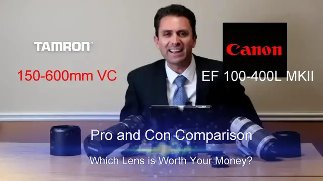'Video thumbnail for Canon 100-400L II vs. Tamron 150-600 VC'