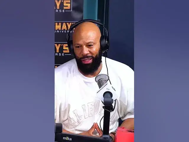 'Video thumbnail for #Common speaks on being #vegan in a recent interview on #SwayInTheMorning with #PeteRock'