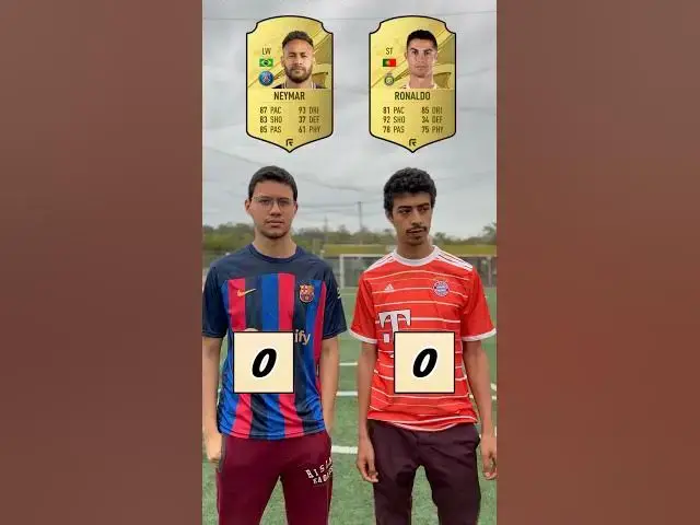 'Video thumbnail for من الأقوى في فيفا 23 ؟ #football #fifa #fifa23 #challenge #quiz #ronaldo #messi #footballshorts'