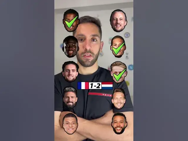 'Video thumbnail for France vs Netherlands #football #soccer #france #netherlands'