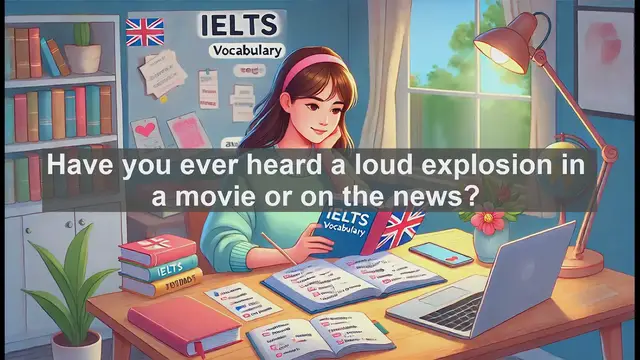 Video thumbnail for 2500 Must Know IELTS 5.5 Vocabulary - Understanding the Word 'Bomb': Meanings and Usage
