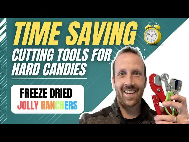 'Video thumbnail for 4 Tools for Cutting Hard Candies | Freeze Dried Candy Tips | Freeze Dried Business'