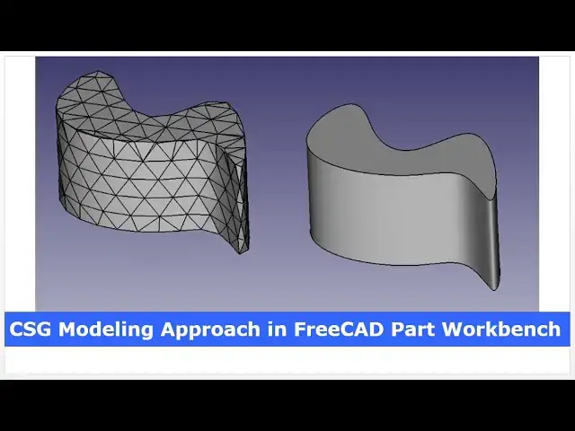 'Video thumbnail for CSG Modeling Approach in FreeCAD Part Workbench | FreeCAD Tutorial | 3D Modeling | Mechnexus |'