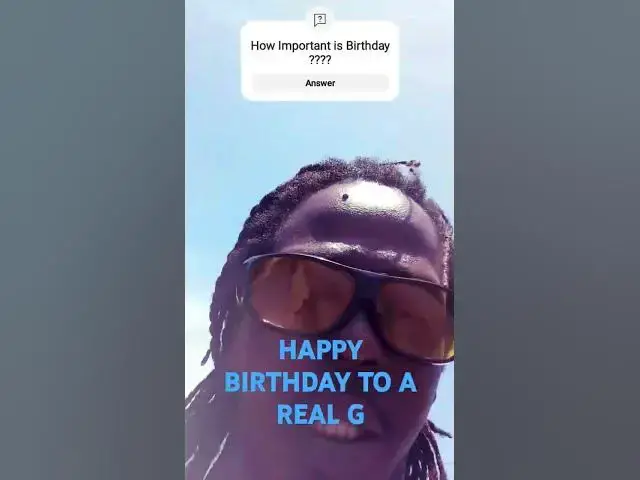 'Video thumbnail for Happy Birthday to a Real G: Celebrating True Greatness! #shorts'