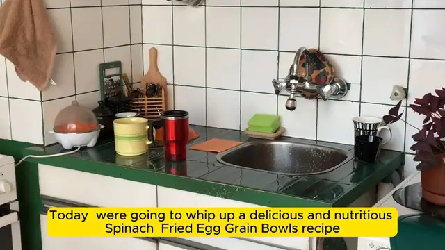 Video thumbnail for Spinach & Fried Egg Grain Bowls