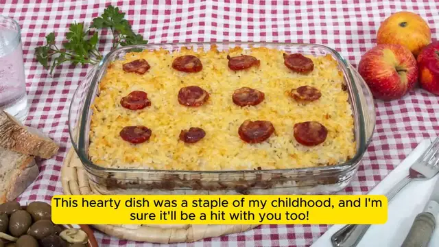 Video thumbnail for Johnny Marzetti Casserole Recipe
