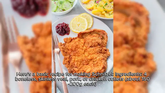 Video thumbnail for Schnitzel Recipe