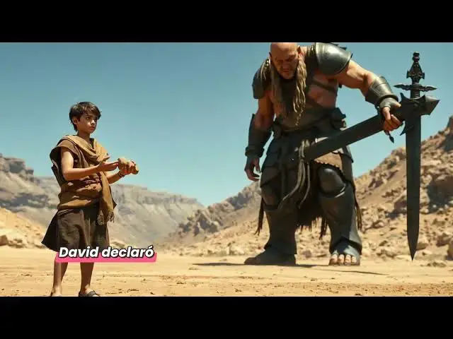 'Video thumbnail for El valor de David frente a Goliat, una piedra y una promesa!'