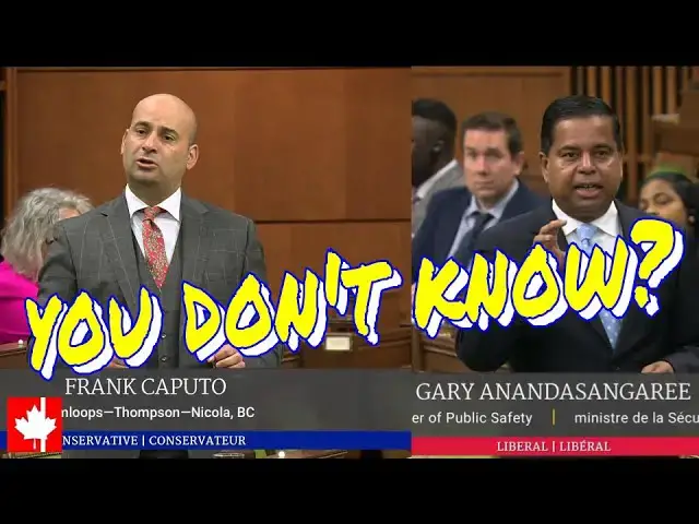 'Video thumbnail for Somebody passed him a note. Does the public safety minister not know classifications of firearms?'