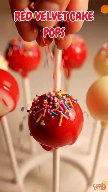 Video thumbnail for Red Velvet Cake Pops – Easy Bite-Sized Dessert for Parties