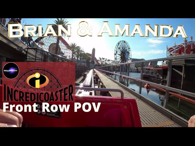 Video thumbnail for Incredicoaster - Front Row Full Ride POV - Disney's California Adventure