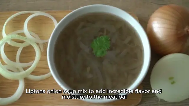 Video thumbnail for lipton meatloaf recipe