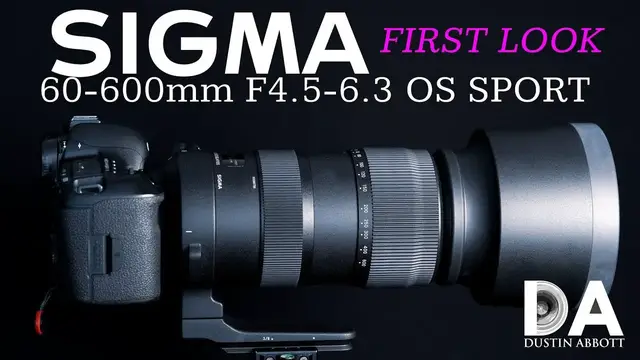 Video thumbnail for Sigma 60-600mm F4.5-6.3 Sport: First Look | 4K