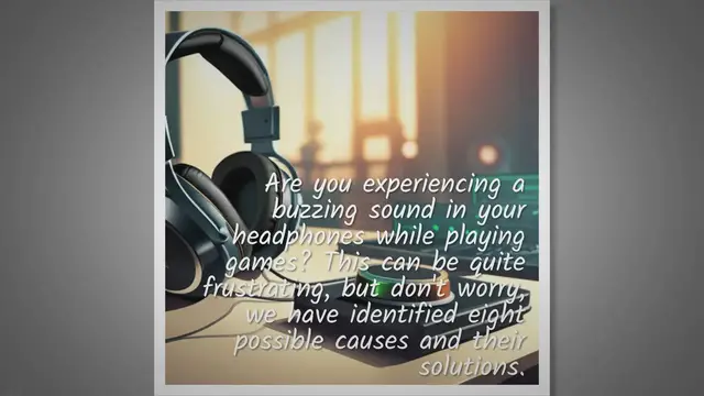 'Video thumbnail for 8 Insights for Buzzing Sound in Headphones When Playing Game'