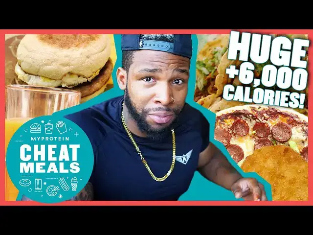 Video thumbnail for @TerronBeckham's Ultimate +6000kcal Fast Food Cheat Day | Cheat Meals | Myprotein