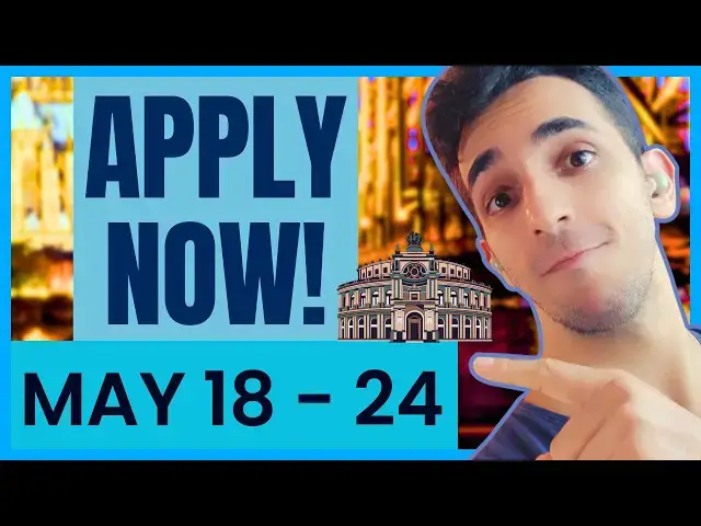 Video thumbnail for Currently Open Scholarships for International Students | May 18 - 24