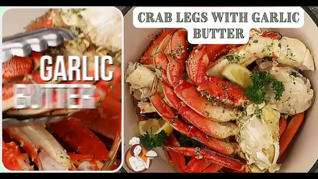 Video thumbnail for Crab Legs with Garlic Butter