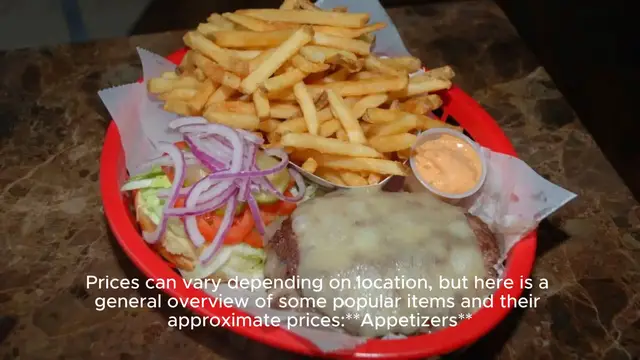 Video thumbnail for tgi fridays menu Price