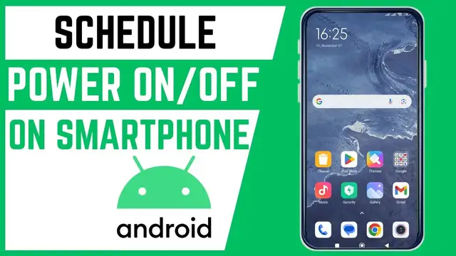Video thumbnail for How To Schedule Power On/Off On Android Smartphone