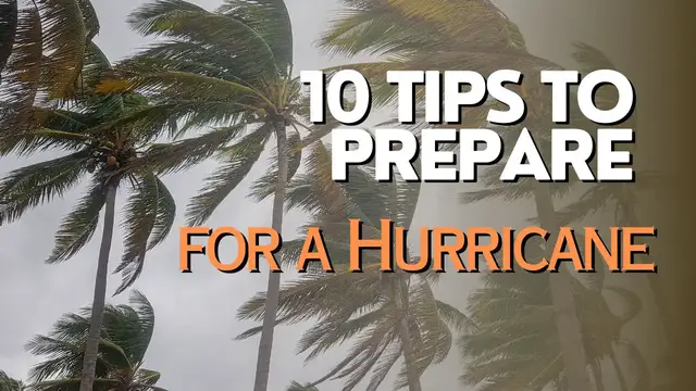 Video thumbnail for 10 Tips to Prepare for a Hurricane