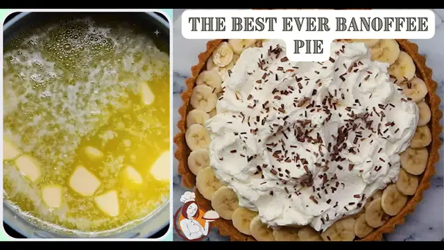 Video thumbnail for The Best Ever Banoffee Pie