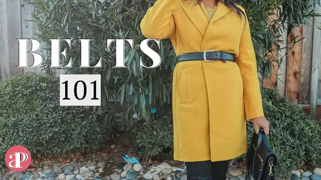 'Video thumbnail for How To Pick & Style Belts With All Your Outfits - Fall & Winter Style Guide'