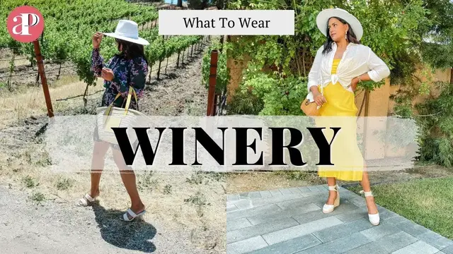 'Video thumbnail for WHAT TO WEAR to a Winery or Wine Tasting in Summer'