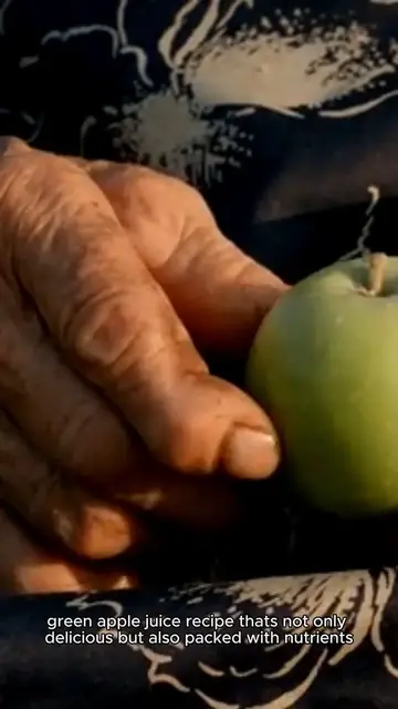 Video thumbnail for Green apple juice recipe