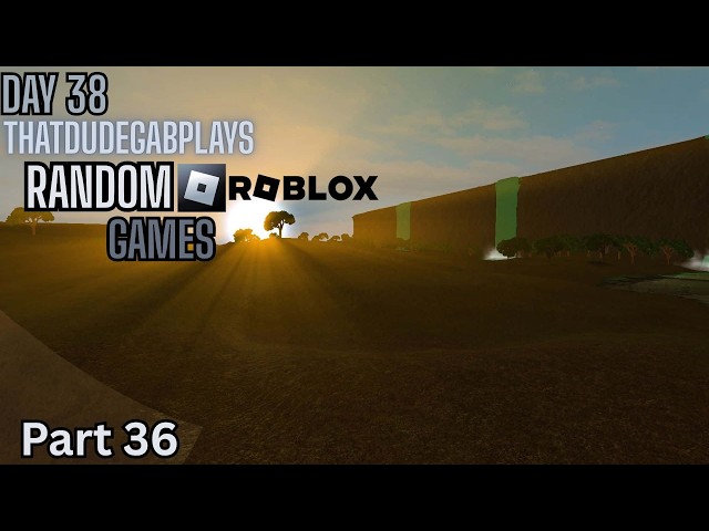 Video thumbnail for Spring Marathon #38 playing random Roblox Games part 36 (Short Stream)