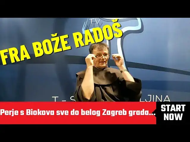 Video thumbnail for Fra Bože Radoš - LEPRŠA LI GA LEPRŠA!!  Perje s Biokova sve do belog ZAGREB grada...