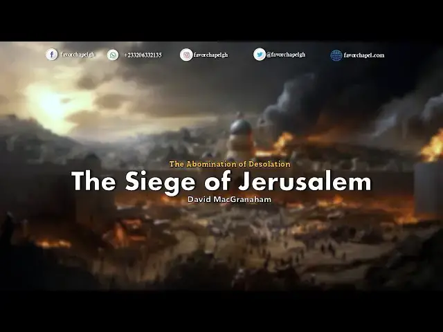 Video thumbnail for THE SIEGE OF JERUSALEM AD 70