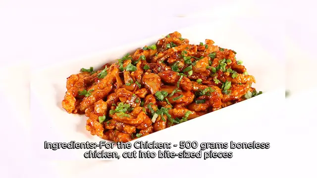 Video thumbnail for Chicken Chilli Dry recipe
