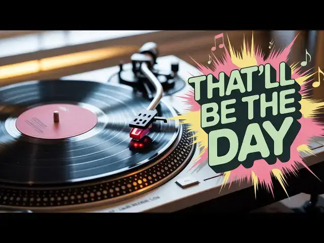 Video thumbnail for That'll be the Day  Lyric video Mean Marc Ash