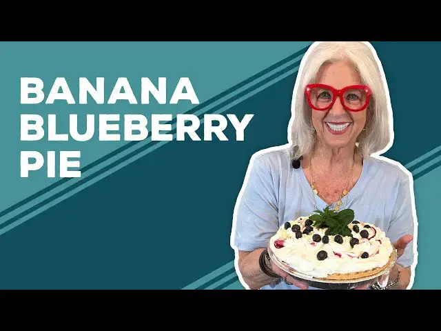 Video thumbnail for Love & Best Dishes: Banana Blueberry Pie Recipe | Easy Dessert Ideas