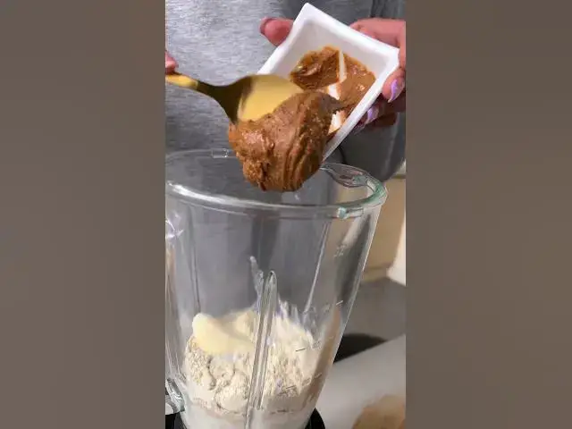 Video thumbnail for Mighty Peanut Caramel Shake 🥛🍦⁣ | Myprotein #shorts