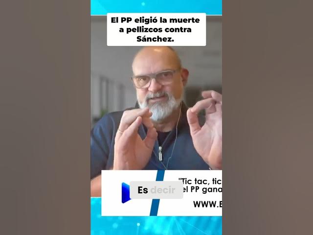 Video thumbnail for Matar a Sánchez a pellizcos está siendo mala estrategia