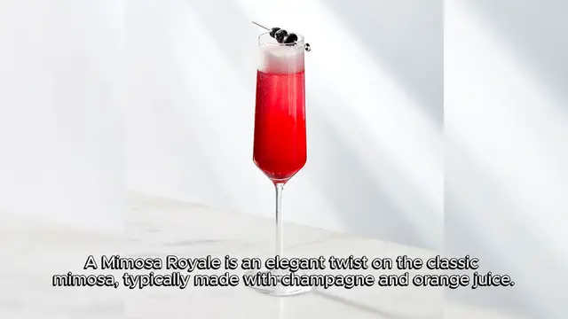 Video thumbnail for Mimosa Royale Recipe