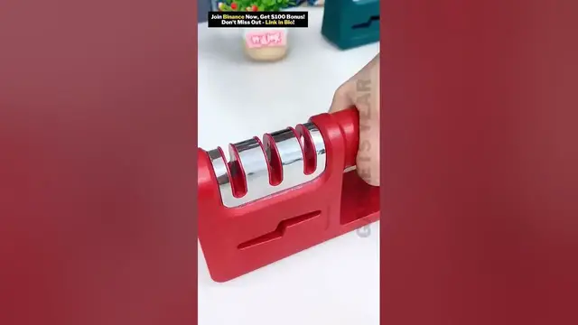 Video thumbnail for Product Link in Bio ✅ | Smart Knife Sharpener | #viral