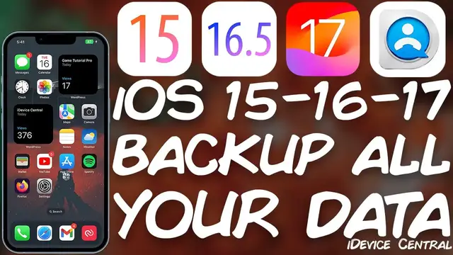 Video thumbnail for How To Backup & Transfer iOS 17 Beta, iOS 16 & iOS 15 Photos To PC Without Any Quality Loss