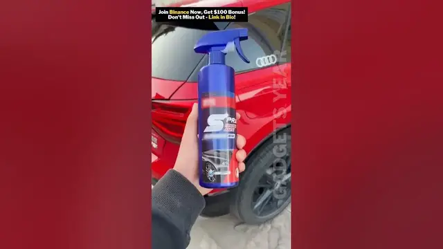 Video thumbnail for Product Link in Bio ✅ | 3 in 1 Ceramic Car Coating Spray | #viral