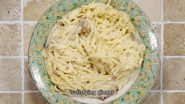 Video thumbnail for pasta recipe for dinner