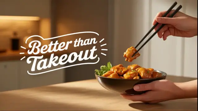 'Video thumbnail for Easy Orange Chicken'