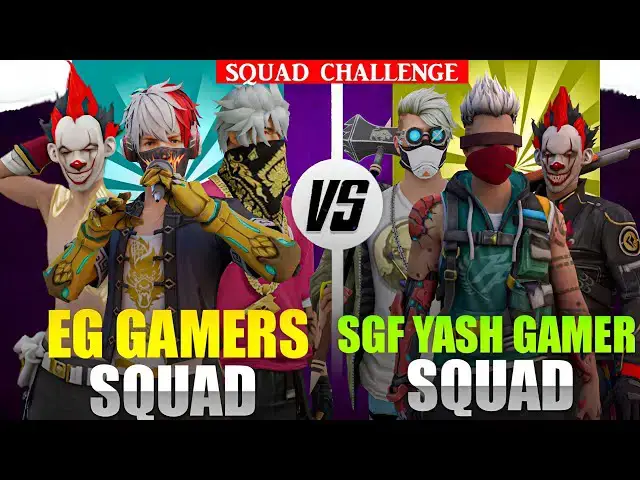 Video thumbnail for SQUAD CHALLENGE🤬||@SGFYASHGAMER🔪 #freefire#freefiretelugu