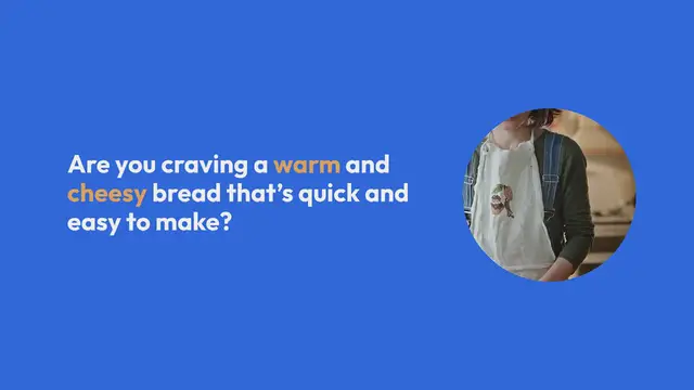 Video thumbnail for Cheddar Cheese Quick Bread