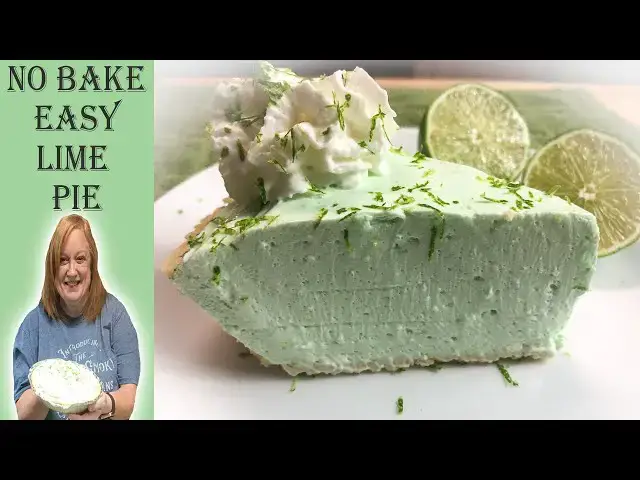 Video thumbnail for No Bake EASY LIME PIE | 5 Ingredient Ice Box Dessert Recipe