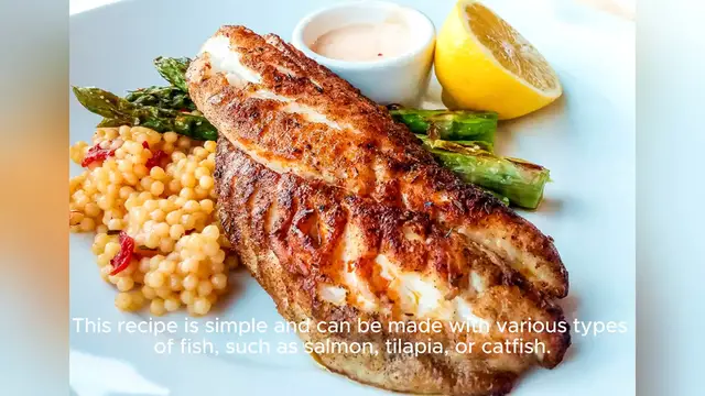 Video thumbnail for blackened fish recipe